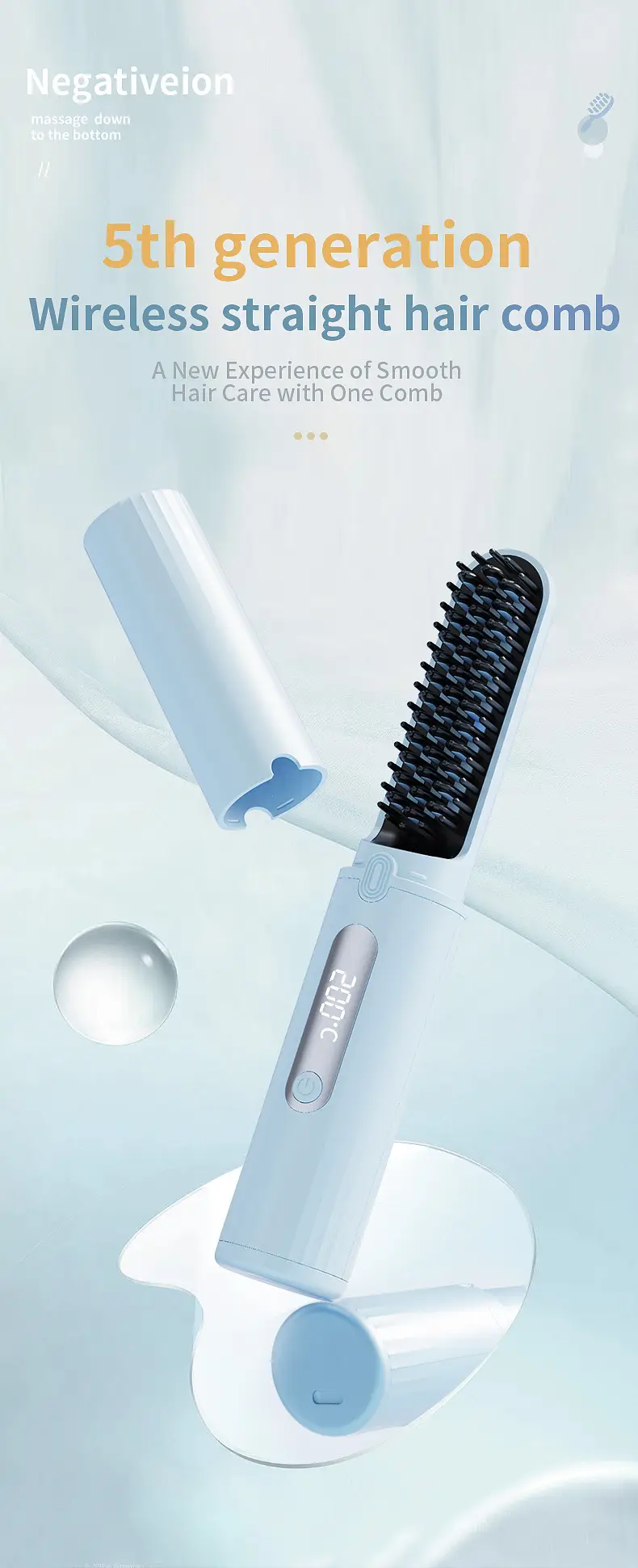 Portable Mini Hair Straightener for Women — feature 5