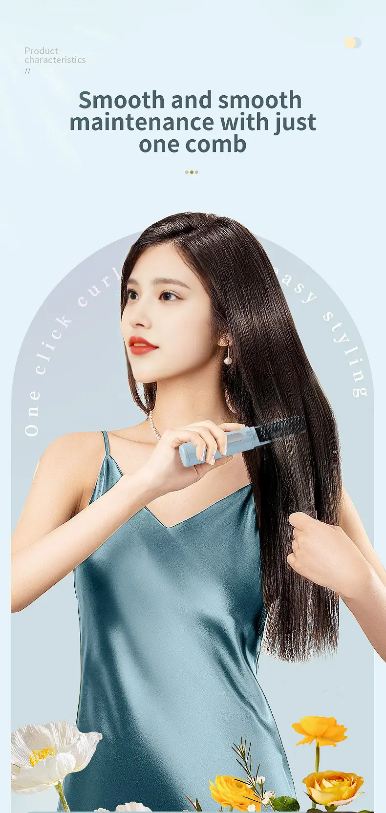 Portable Mini Hair Straightener for Women — feature 7