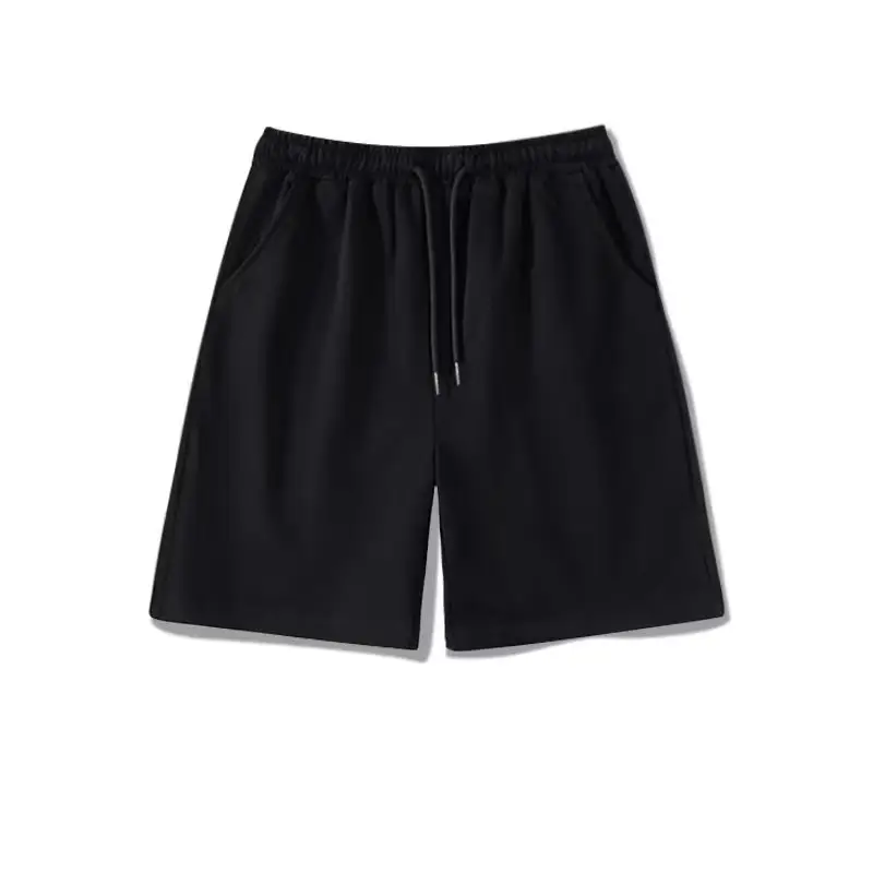 Men Grey Casual Shorts Loose Fit Summer Wear - Image 6