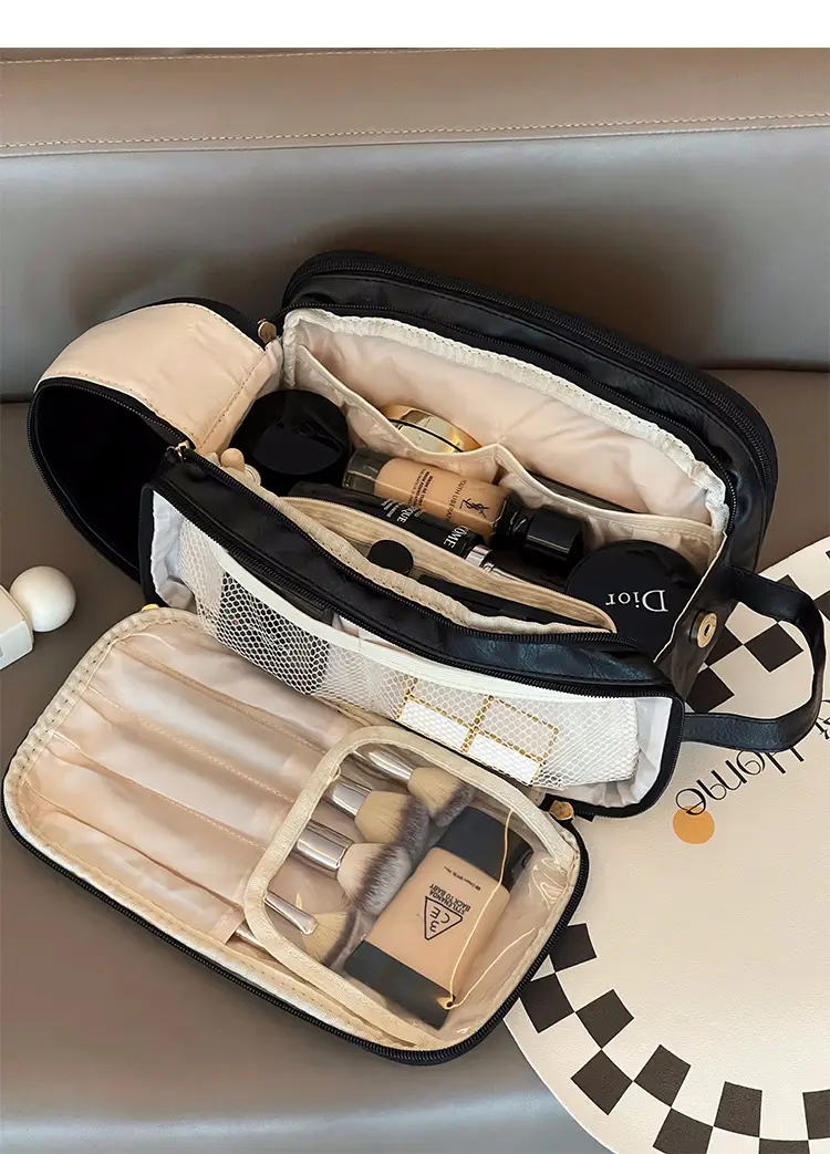 2023 Large Capacity Makeup Bag Travel Wash Brush Storage — feature 11