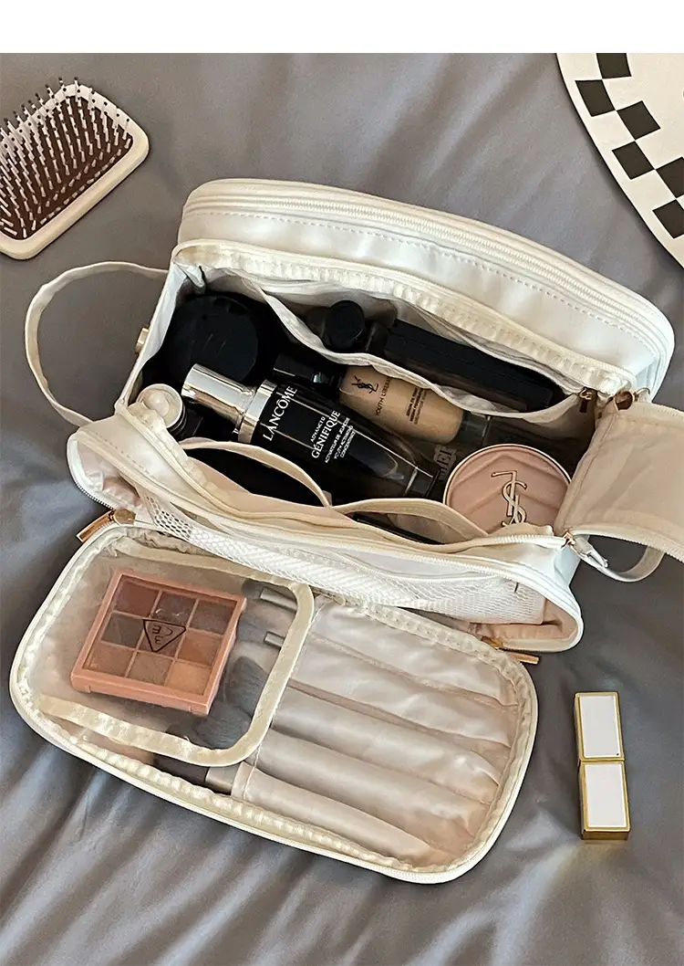2023 Large Capacity Makeup Bag Travel Wash Brush Storage — feature 12