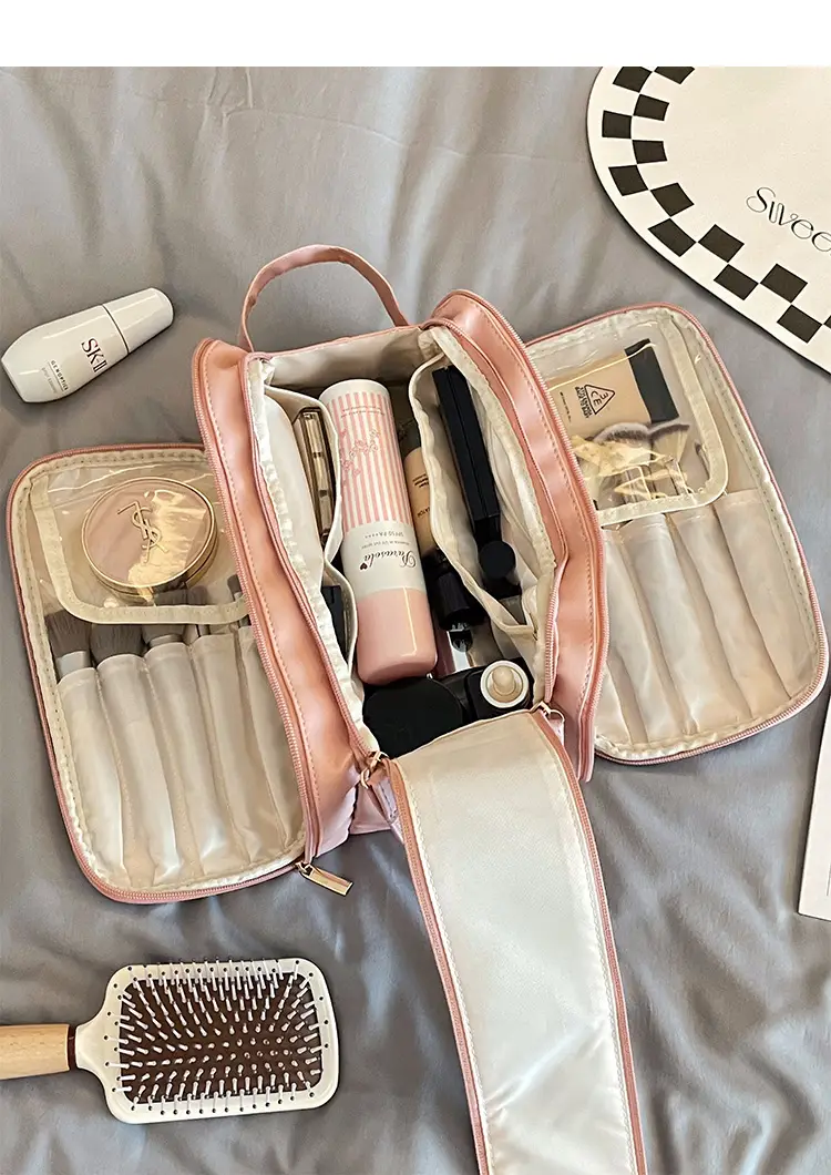 2023 Large Capacity Makeup Bag Travel Wash Brush Storage — feature 13
