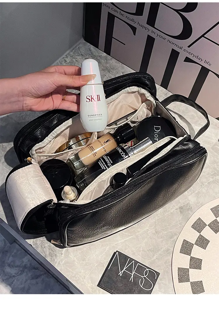 2023 Large Capacity Makeup Bag Travel Wash Brush Storage — feature 15