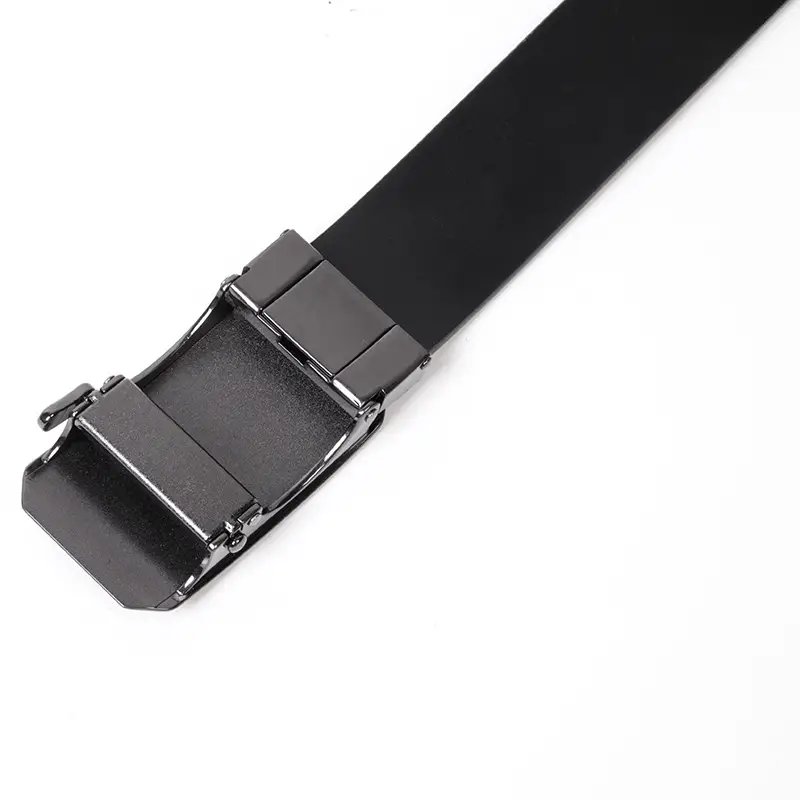 Men's Black Automatic Buckle Belt D1Y008 - Image 3
