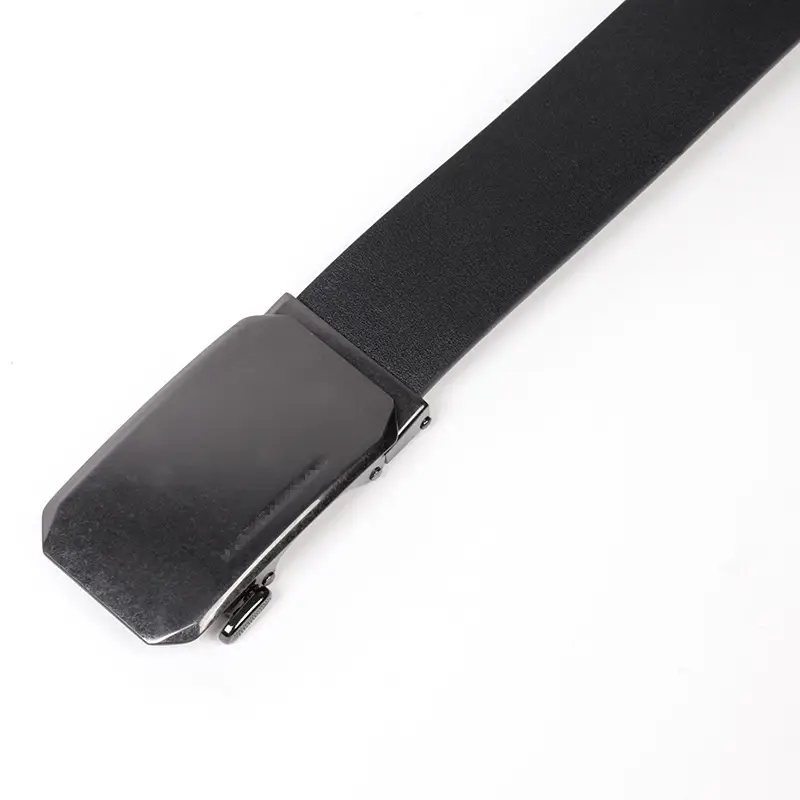 Men's Black Automatic Buckle Belt D1Y008 - Image 4