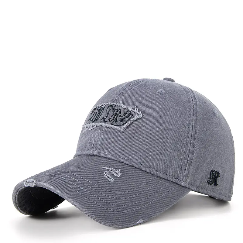 2025 Letter Embroidered Wash Cotton Cap for Men Women - Image 6