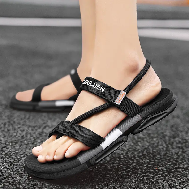 Men's Black LED LED Sandals 2025 Summer - Image 6