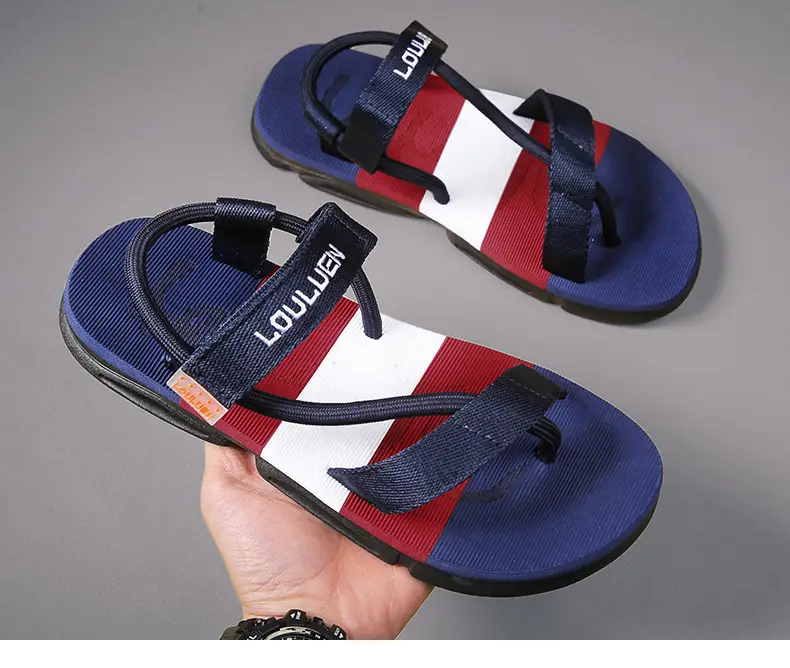 Men's Black LED LED Sandals 2025 Summer — feature 12