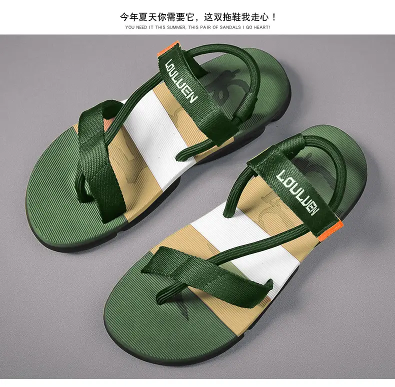 Men's Black LED LED Sandals 2025 Summer — feature 14