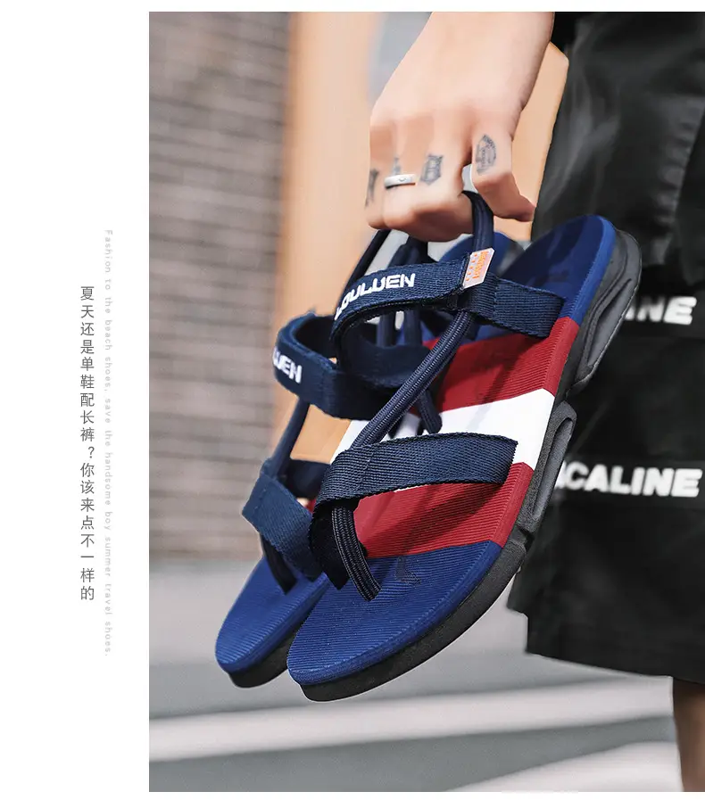 Men's Black LED LED Sandals 2025 Summer — feature 19