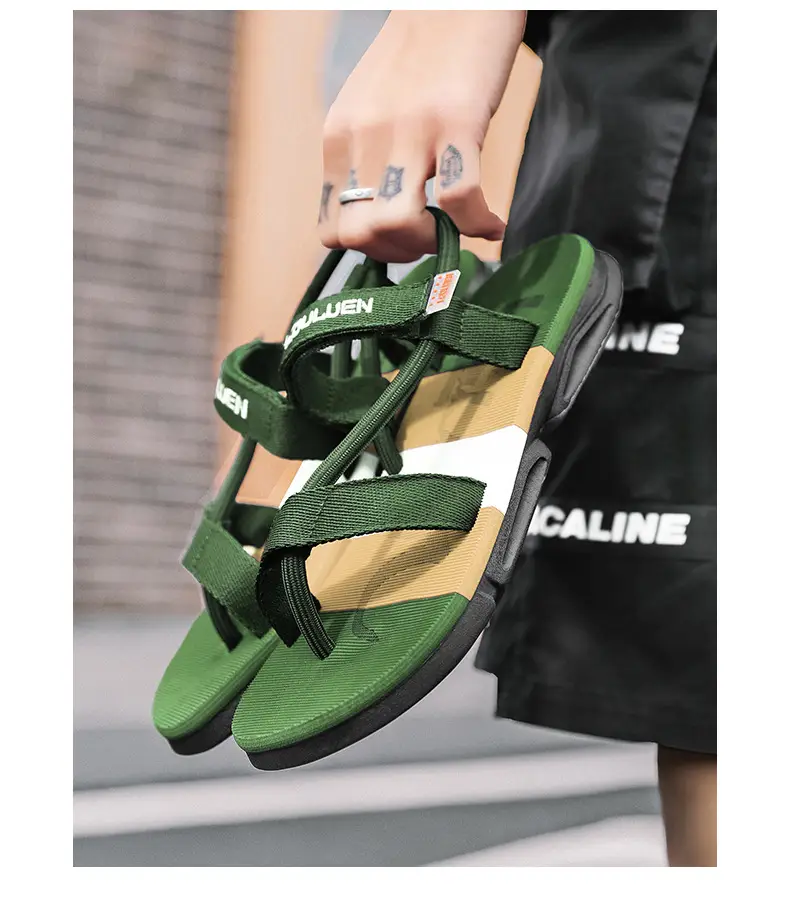 Men's Black LED LED Sandals 2025 Summer — feature 24
