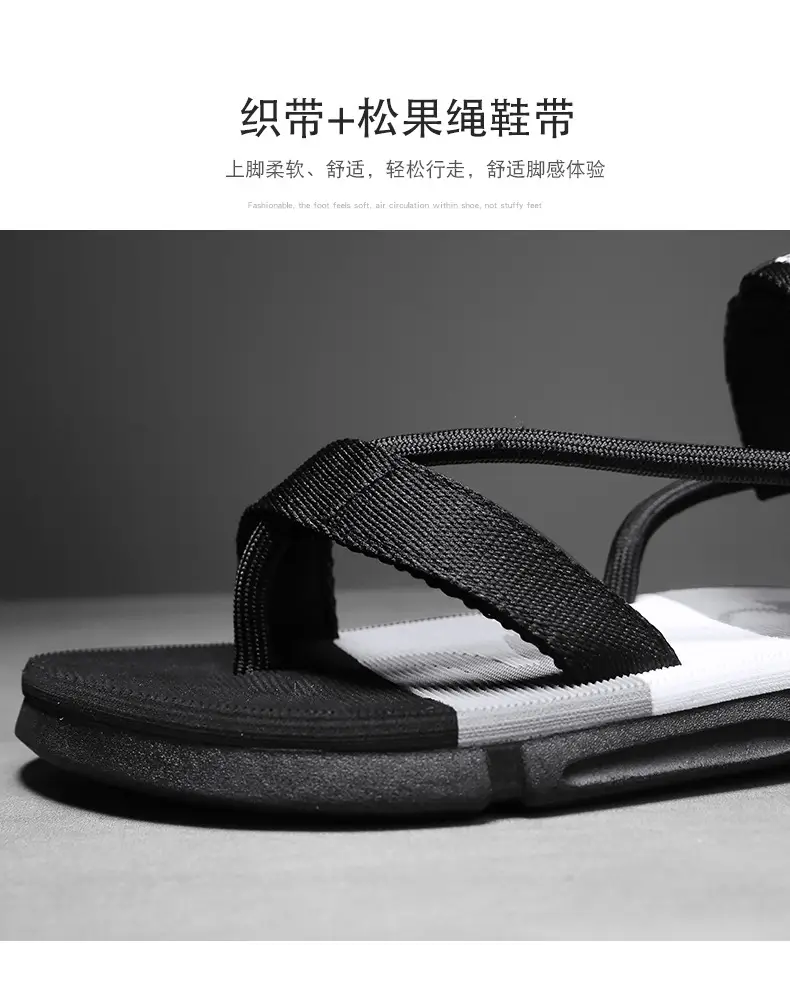 Men's Black LED LED Sandals 2025 Summer — feature 7