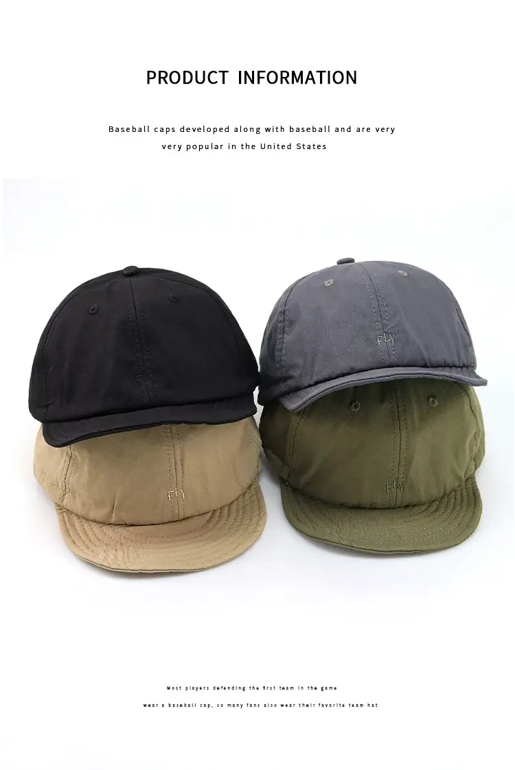 Japanese Style Drawstring Cap Black Wash Men Women — feature 2