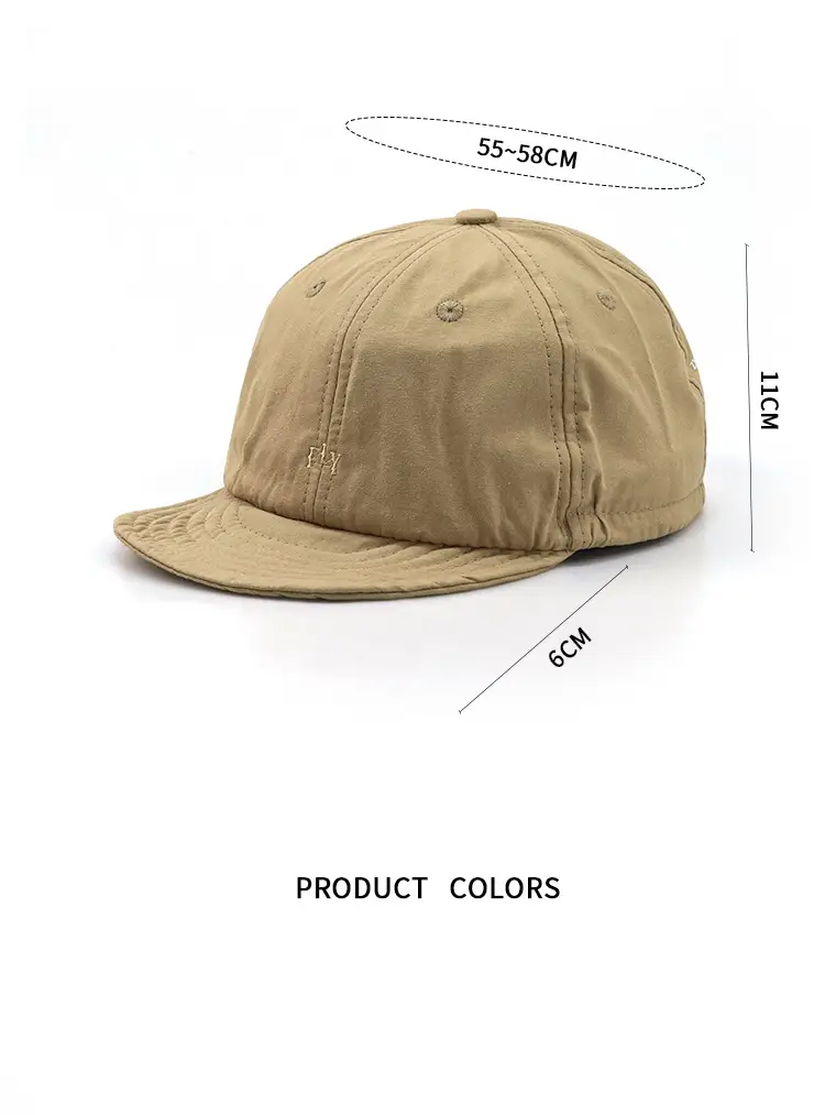 Japanese Style Drawstring Cap Black Wash Men Women — feature 5