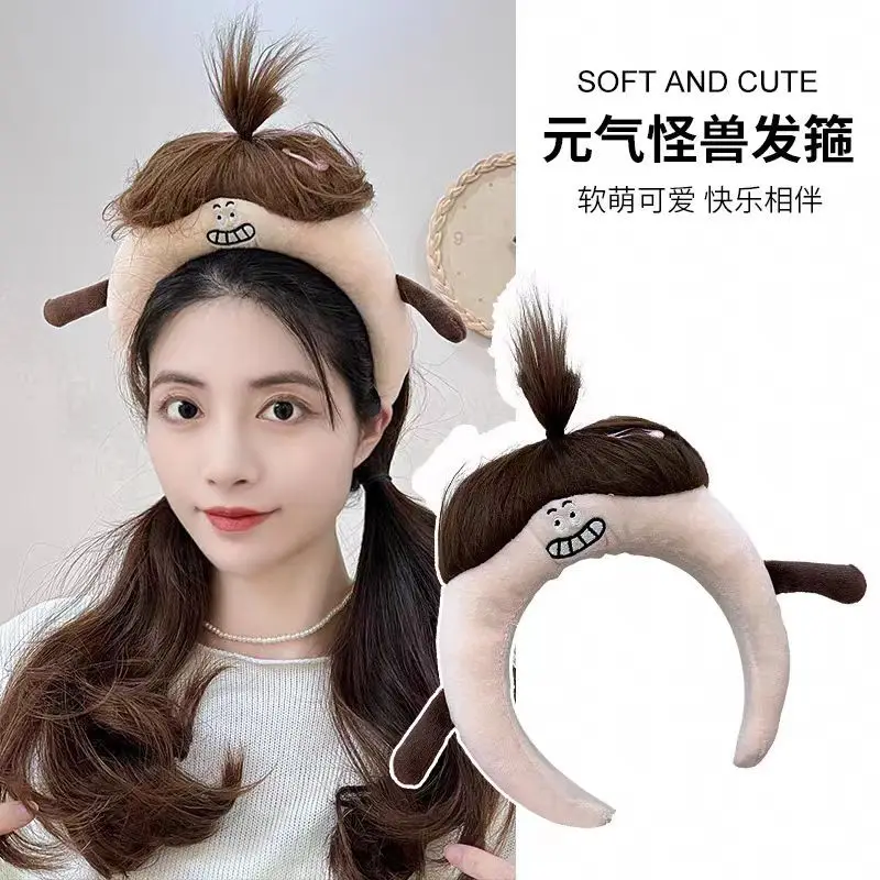 Plush Monster Headband with Big Mouth Design — feature 4