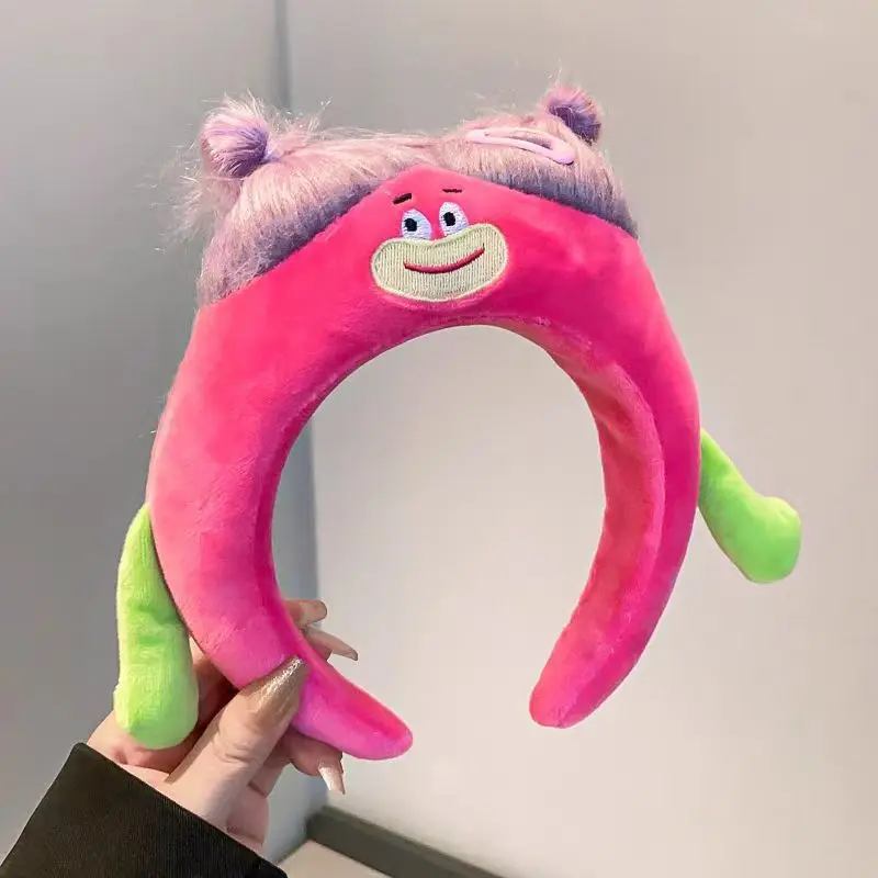 Plush Monster Headband with Big Mouth Design — feature 9