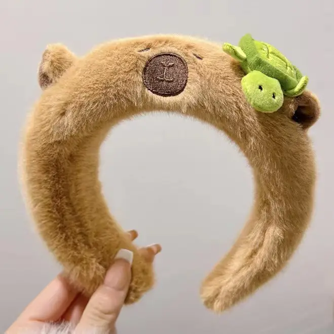 Plush Monster Headband with Big Mouth Design - Image 10