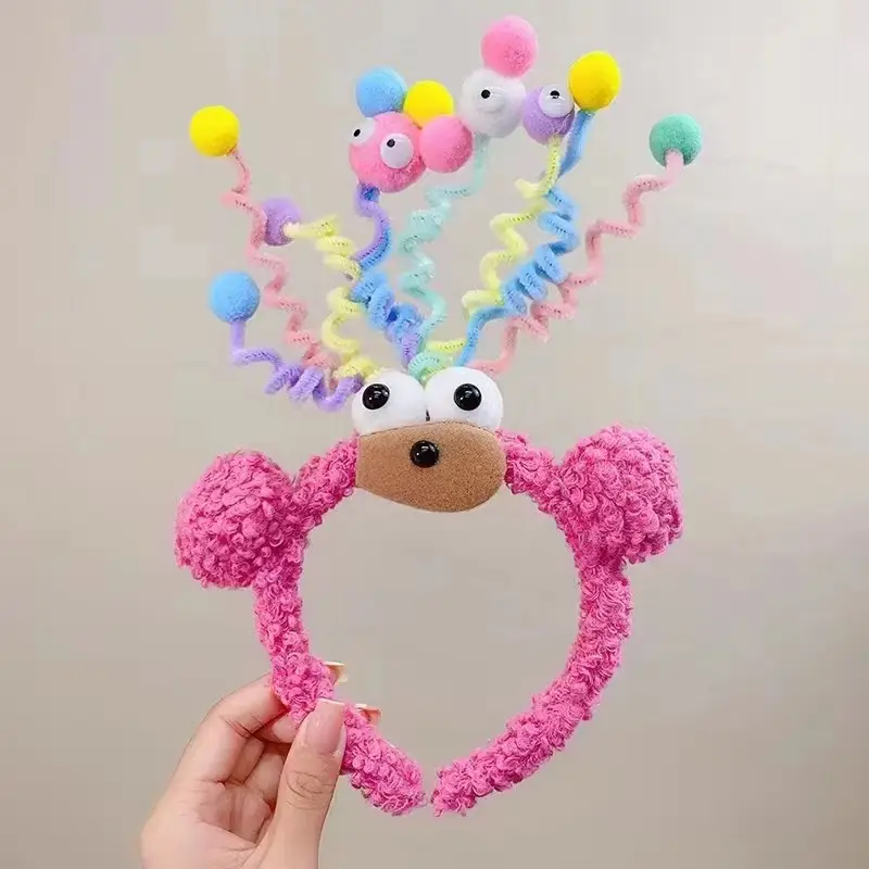 Plush Monster Headband with Big Mouth Design - Image 18