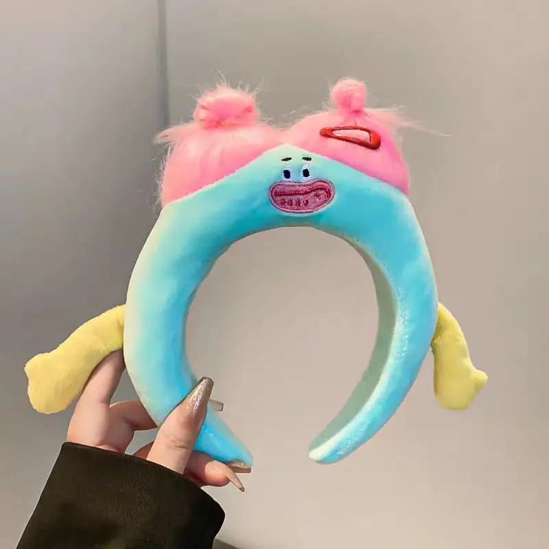 Plush Monster Headband with Big Mouth Design - Image 2