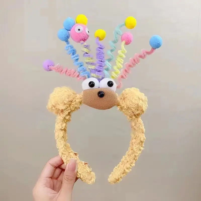 Plush Monster Headband with Big Mouth Design - Image 20
