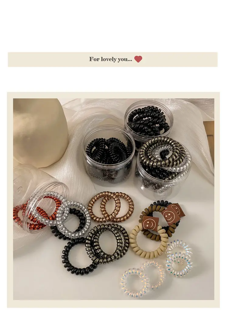 Fairy Rubber Band Hair Rope for Women 2025 — feature 17