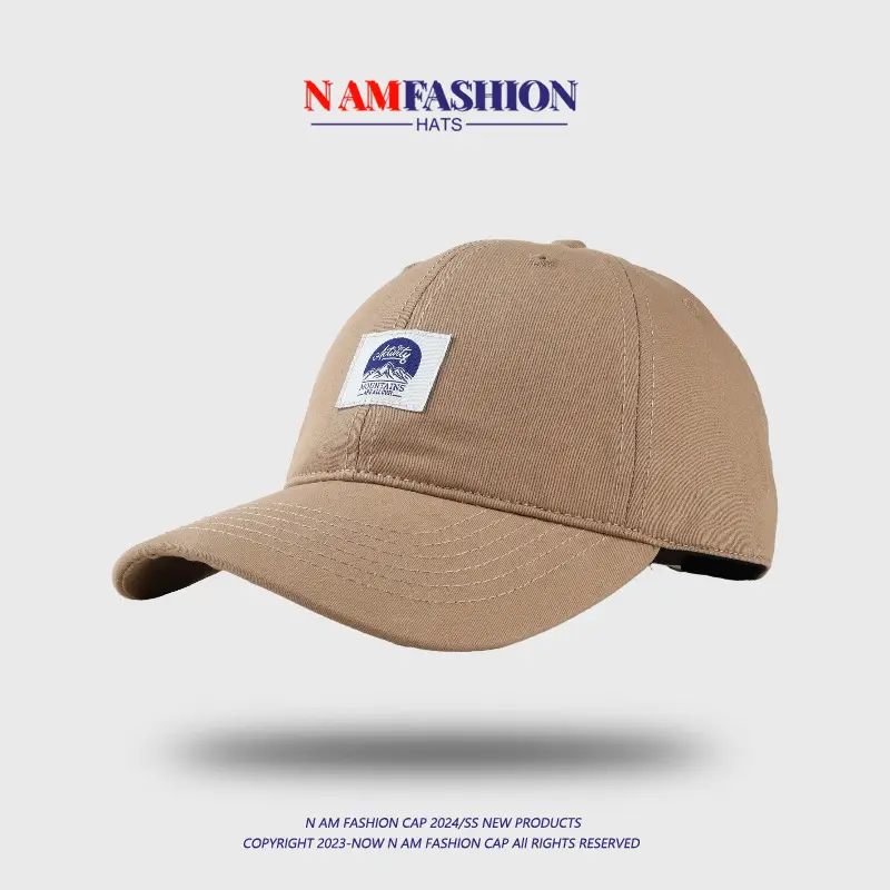 Men Women White Letter Cloth Peaked Cap Spring Summer Korean Style — feature 6