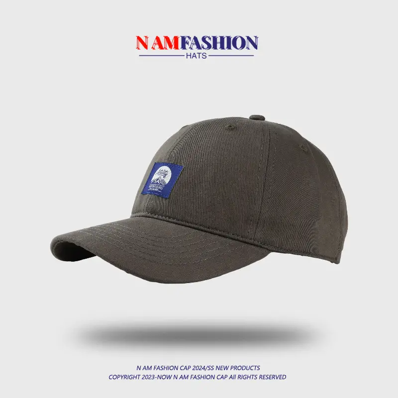 Men Women White Letter Cloth Peaked Cap Spring Summer Korean Style — feature 9