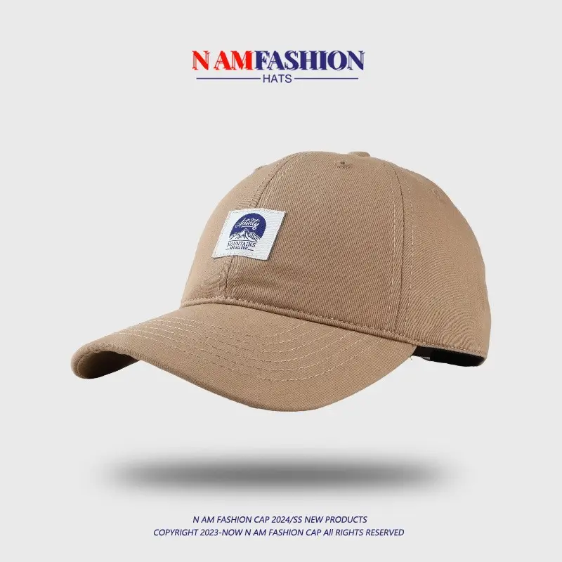 Men Women White Letter Cloth Peaked Cap Spring Summer Korean Style - Image 6
