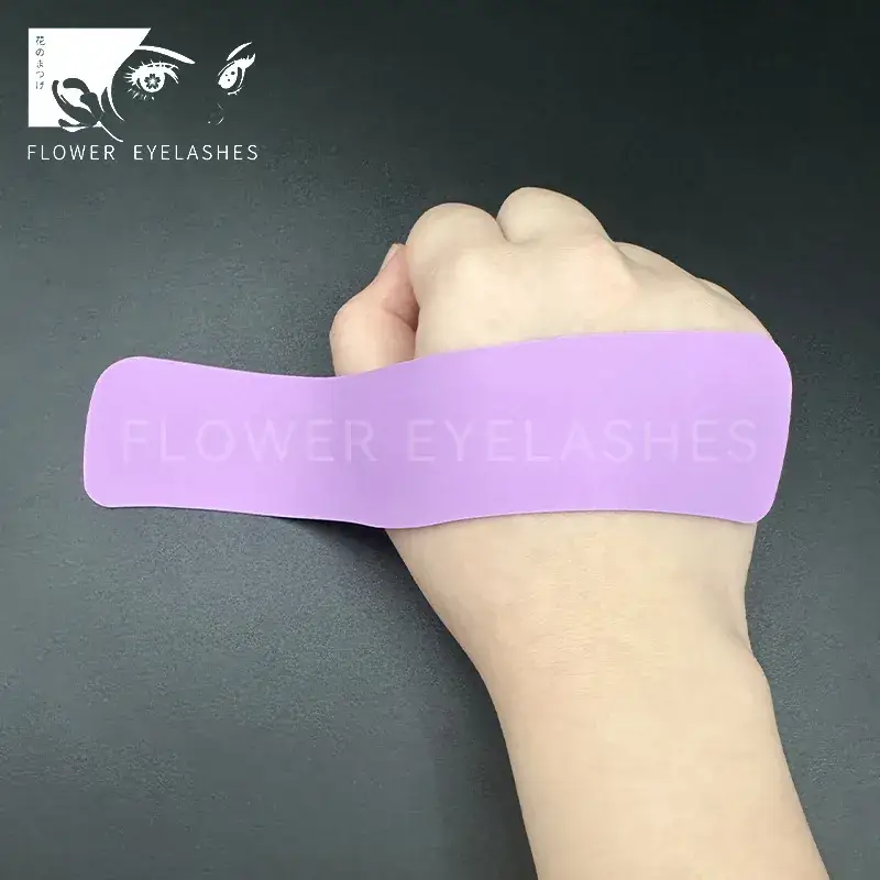 Flower Eyelashes Grafting Silicone Gasket Sticker