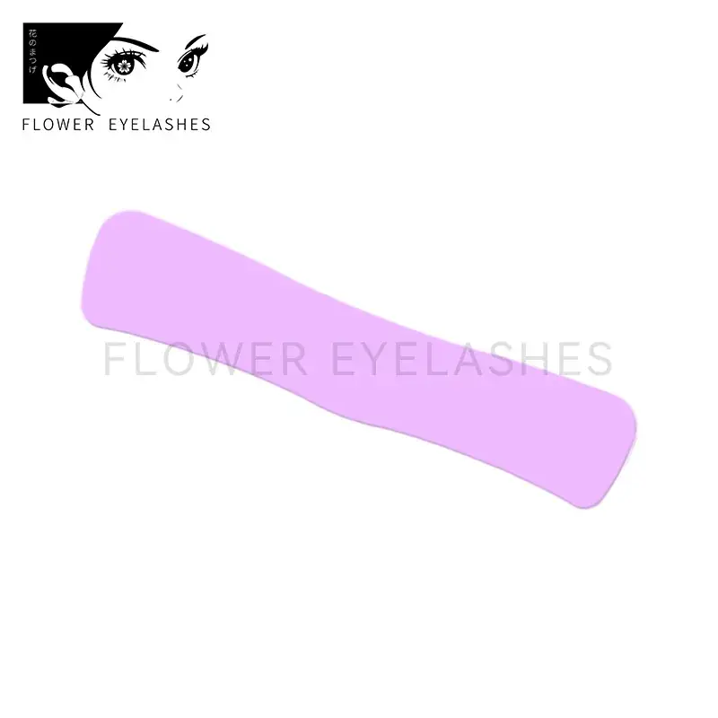 Flower Eyelashes Grafting Silicone Gasket Sticker
