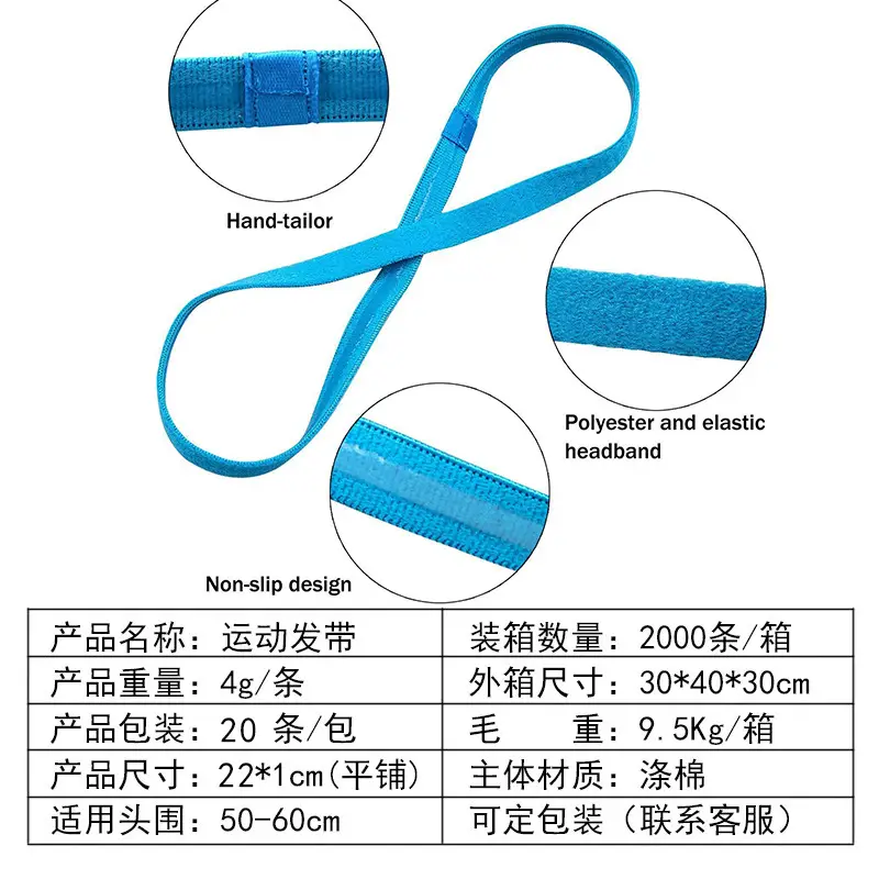 Sweat-Guiding Non-Slip Hair Band for Men Women - Image 12