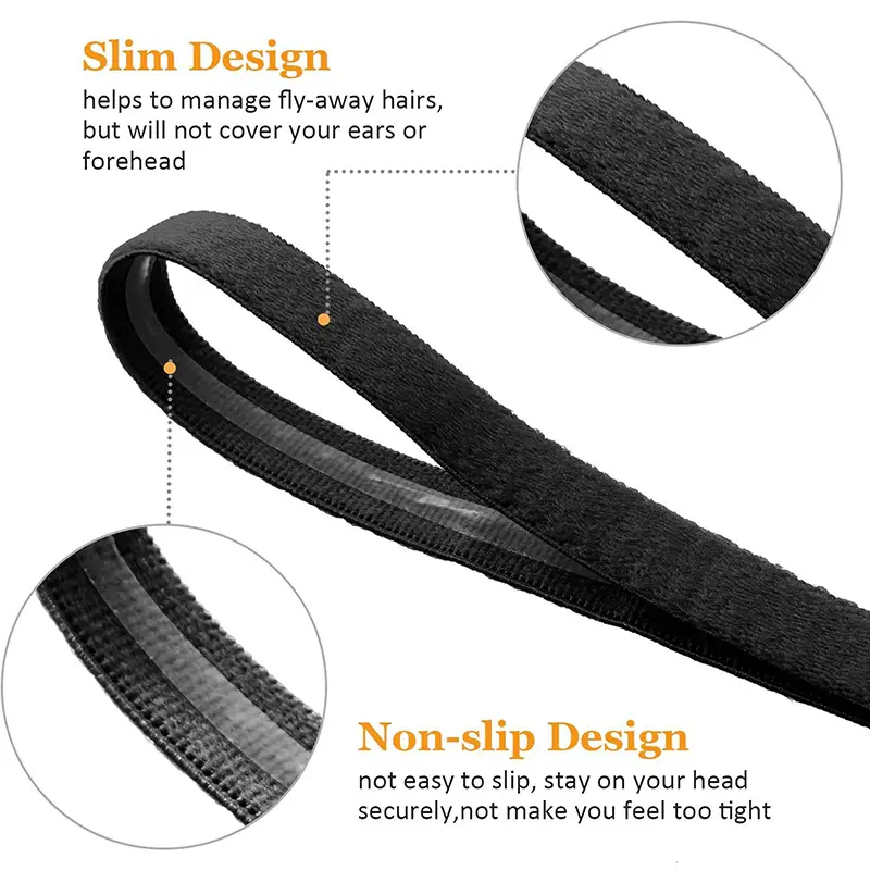 Sweat-Guiding Non-Slip Hair Band for Men Women - Image 13
