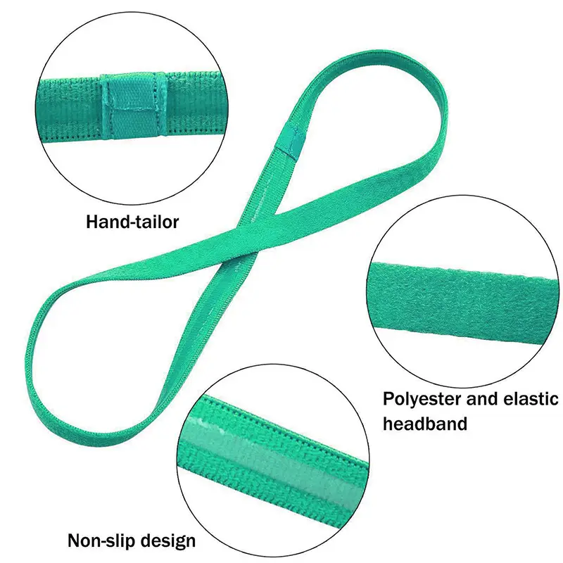 Sweat-Guiding Non-Slip Hair Band for Men Women - Image 9