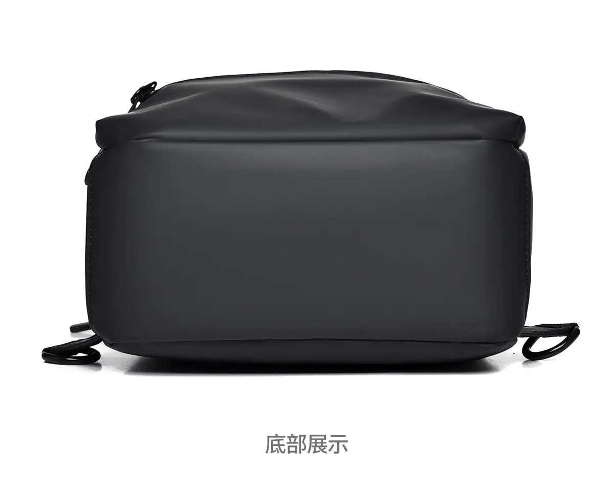 Men's Waterproof Shoulder Bag Black Casual Travel — feature 30