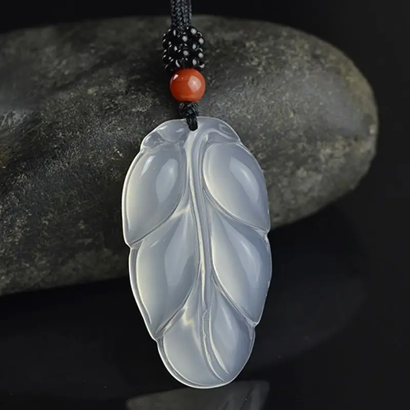 Jade Cicada Pendant with Leaf Design, Golden Yellow, Elegant Jewelry — feature 10