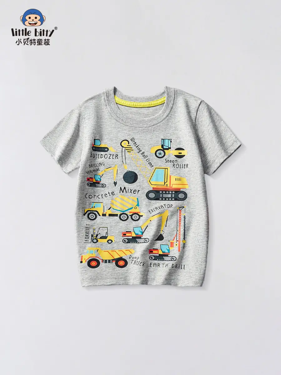 2025 Kids T-Shirt Navy Blue Dolphin Print - Image 4