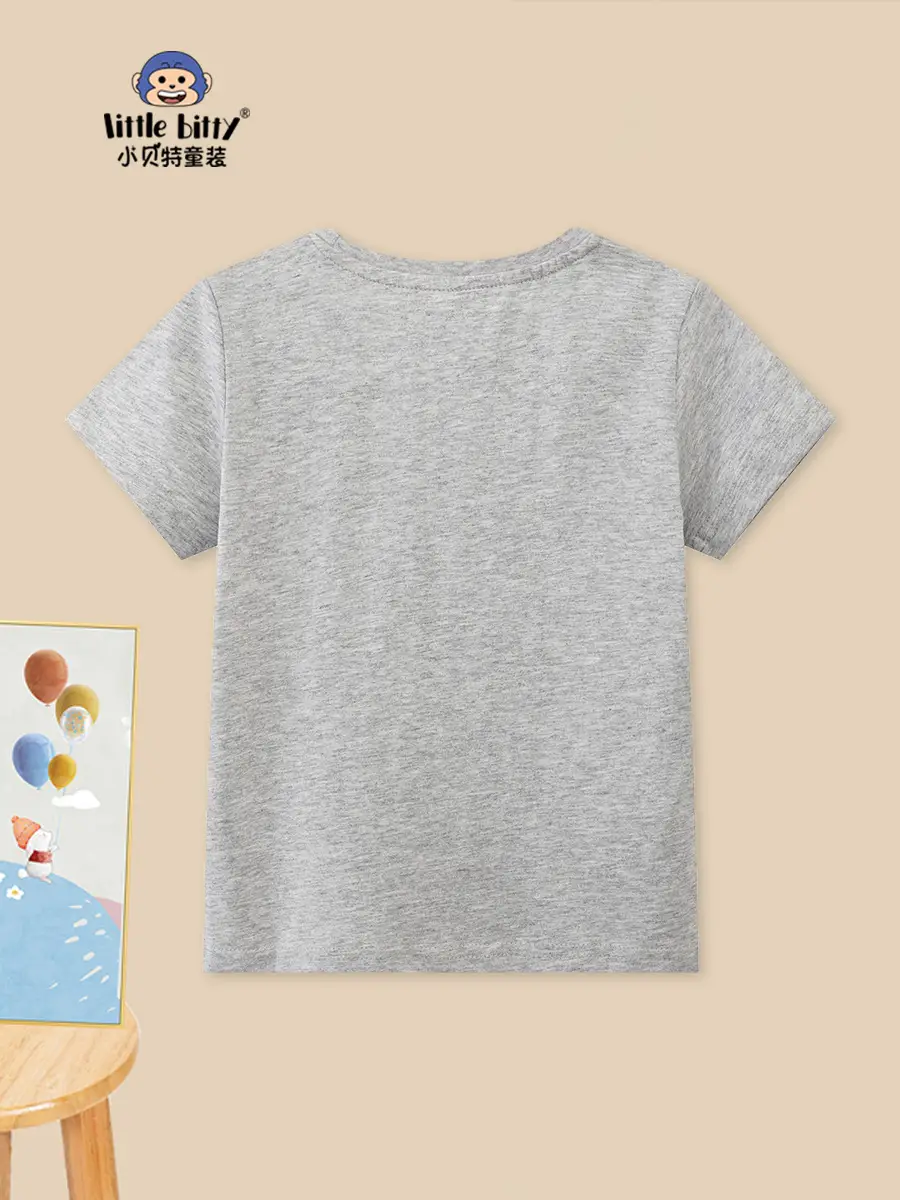 2025 Kids T-Shirt Navy Blue Dolphin Print - Image 5