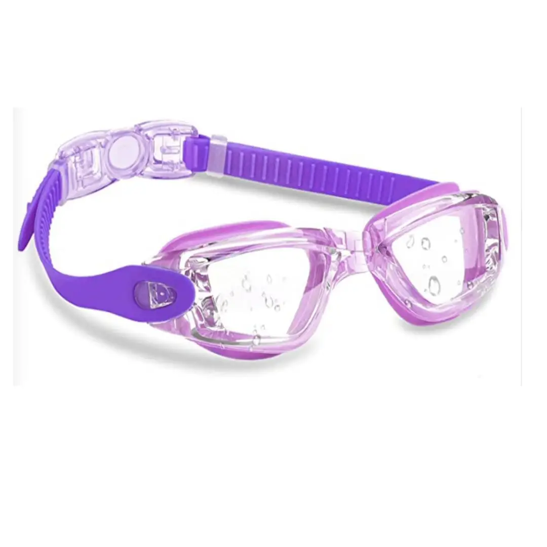 2026 New Cross-Border Hot-Selling Children's High-Definition Waterproof Anti-Fog Color-Coated Professional Swimming Goggles and Protective Goggles Manufacturer Wholesale