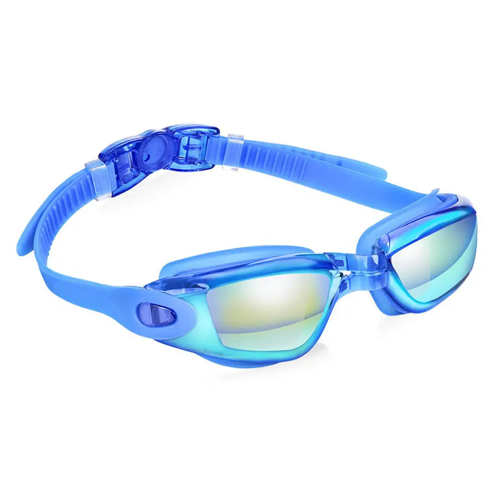 2026 New Cross-Border Hot-Selling Children's High-Definition Waterproof Anti-Fog Color-Coated Professional Swimming Goggles and Protective Goggles Manufacturer Wholesale