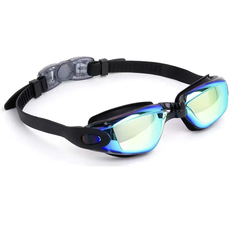 2026 New Cross-Border Hot-Selling Children's High-Definition Waterproof Anti-Fog Color-Coated Professional Swimming Goggles and Protective Goggles Manufacturer Wholesale