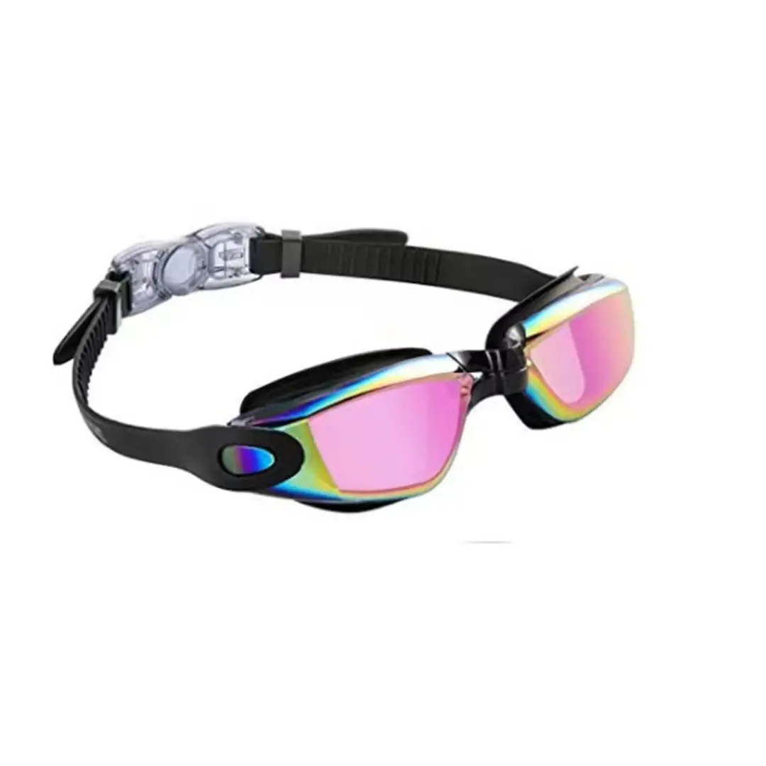 2026 New Cross-Border Hot-Selling Children's High-Definition Waterproof Anti-Fog Color-Coated Professional Swimming Goggles and Protective Goggles Manufacturer Wholesale