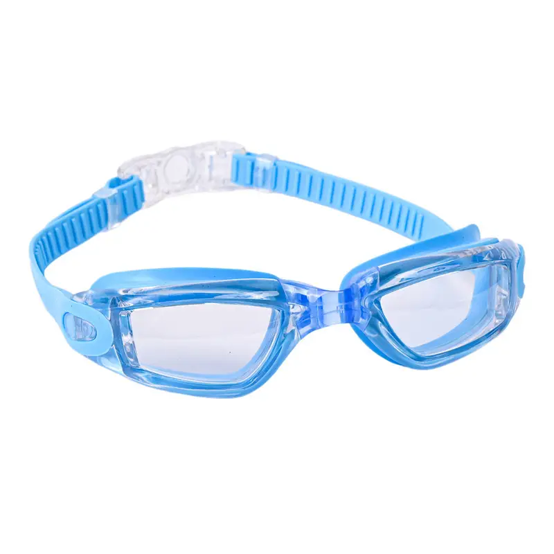 2026 New Cross-Border Hot-Selling Children's High-Definition Waterproof Anti-Fog Color-Coated Professional Swimming Goggles and Protective Goggles Manufacturer Wholesale