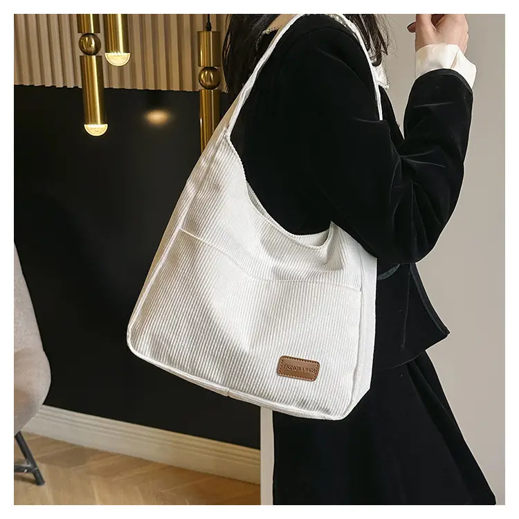 Black Canvas Shoulder Bag for Women 2024 — feature 16