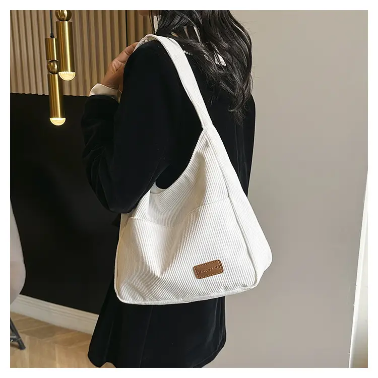 Black Canvas Shoulder Bag for Women 2024 — feature 19
