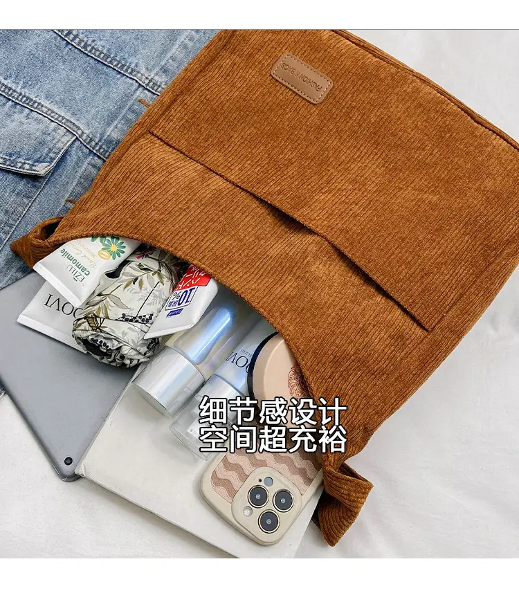 Black Canvas Shoulder Bag for Women 2024 — feature 8
