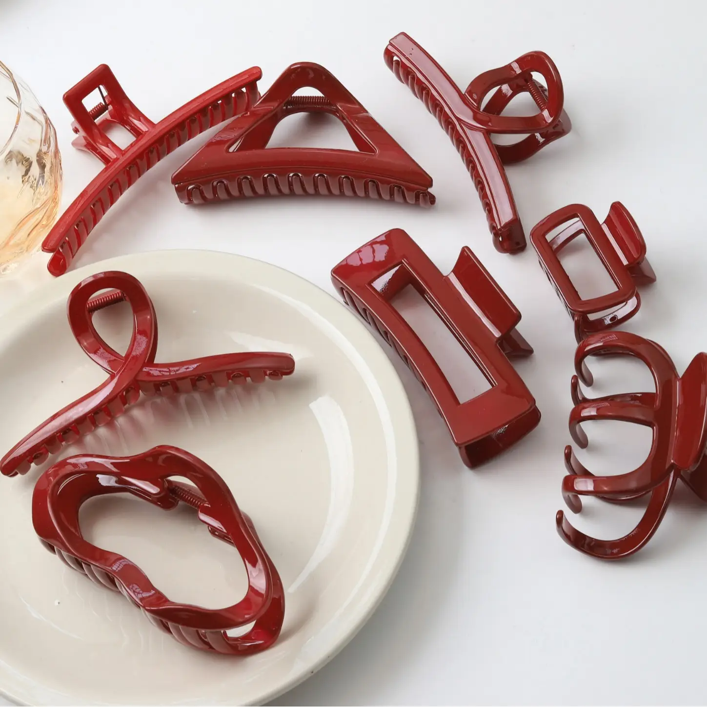 2025 Red Festive Hair Clip for Women - Image 7