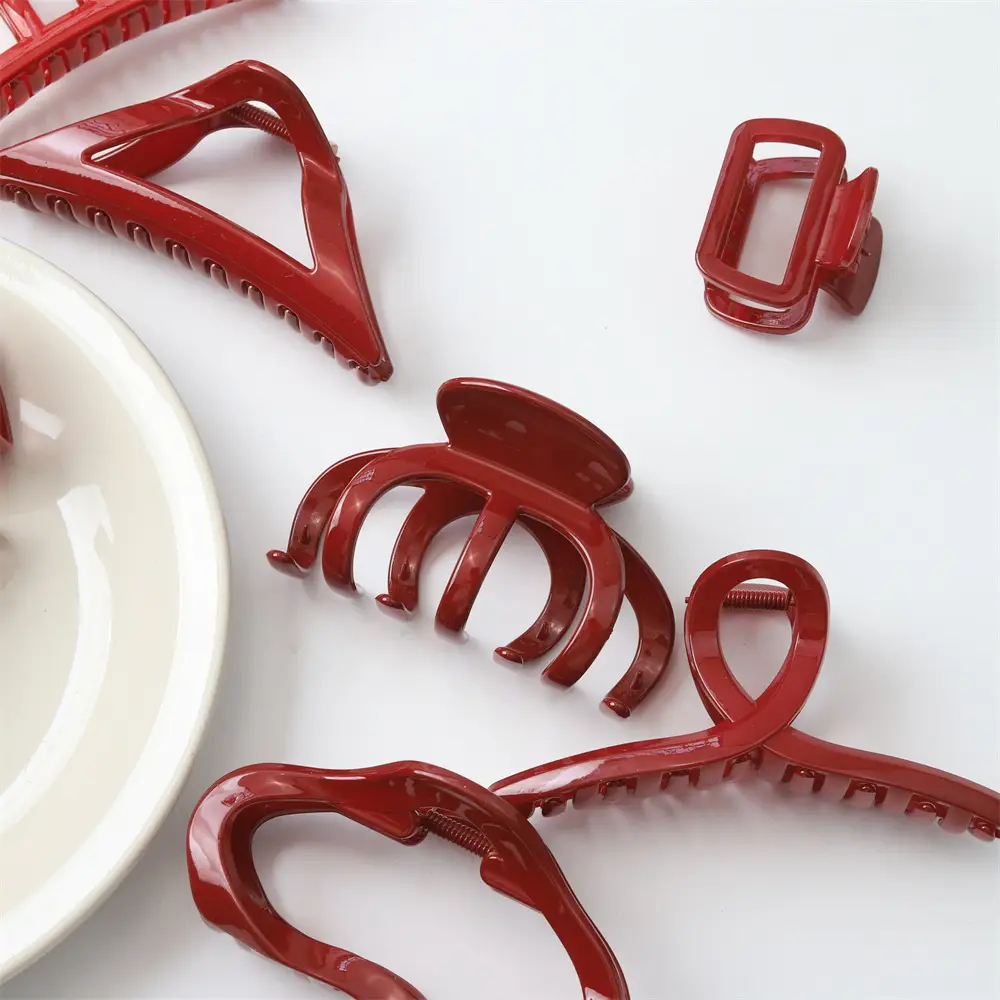 2025 Red Festive Hair Clip for Women - Image 10