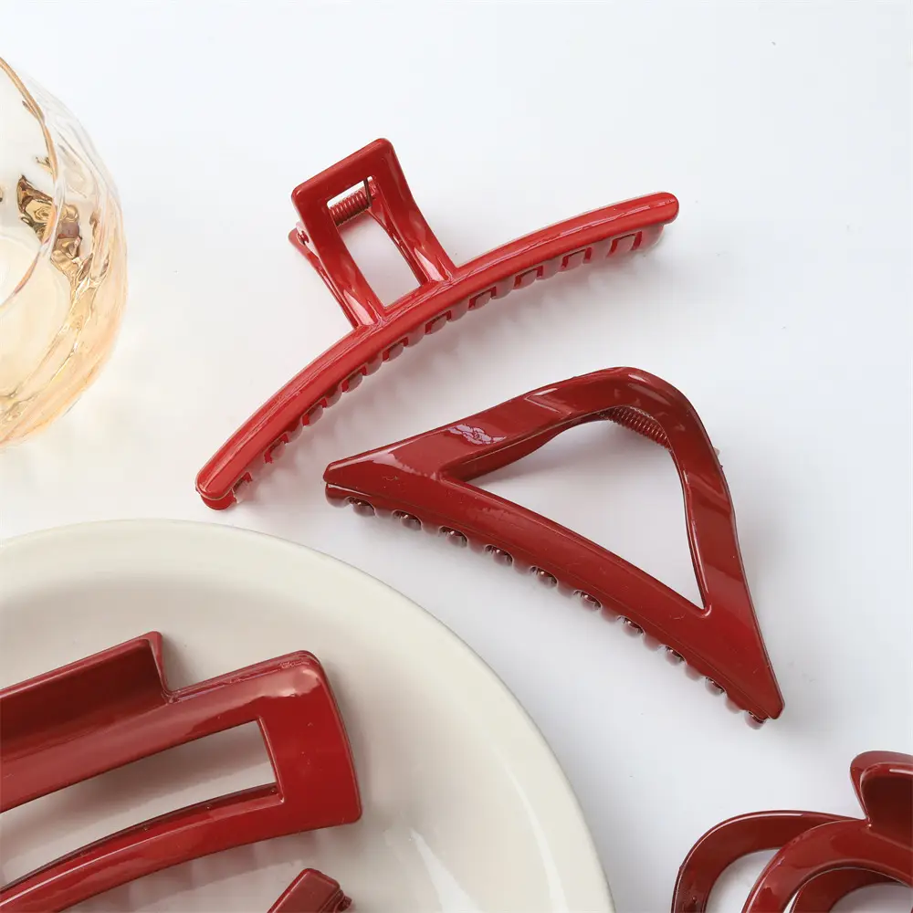 2025 Red Festive Hair Clip for Women â feature 16