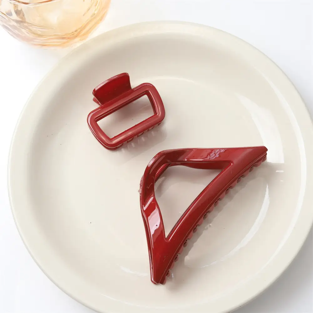 2025 Red Festive Hair Clip for Women â feature 18