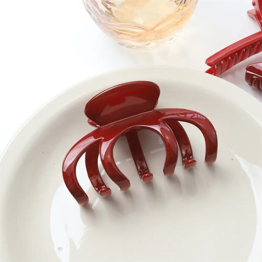 2025 Red Festive Hair Clip for Women â feature 23